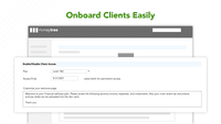 Screenshot of Onboard Clients Easily