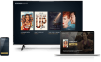 Screenshot of The screener platform creates a viewing experience across all major viewing applications including desktop, iOS, Android, Apple TV, Chromecast, and Roku