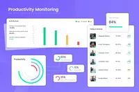 Screenshot of Productivity Monitoring and Activity Level Reports