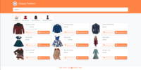 Screenshot of Ecommerce Store View