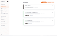 Screenshot of Automated surveys with reminders