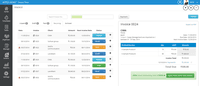 Screenshot of Invoices Management