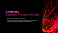 Screenshot of Bit2win Symphony BPM Business Process Modeler