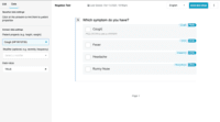 Screenshot of Easy-to-use online questionnaire editor