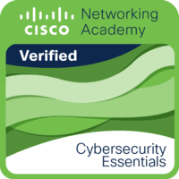Screenshot of The Fastmetrics team has completed various Cisco Network Academy qualifications