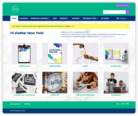 Screenshot of Marvia Brand Portal