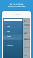 Screenshot of Help Scout iPhone app puts a powerful Help Desk in your pocket