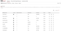 Screenshot of List of Clients