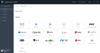 Screenshot of Enterprise Fluentd Manager Sources