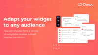 Screenshot of Adapt a widget to any audience