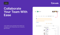 Screenshot of Channels & Chats - Channels for teams are unlimited and enable chat with its members. Threads can be forwarded, snoozed or created within the message. This is Kroolo's Slack-like feature, within the platform.