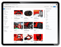Screenshot of Oracle CX Content helps you deliver consistent experiences across your CX applications and channels. Create personalized content faster and at scale with the power of AI.