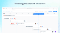 Screenshot of Turn strategy into action with release views