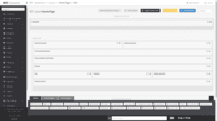 Screenshot of EvolutionX drag-n-drop widget layout
