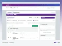 Screenshot of JazzHR offers customizable evaluations and assessments.