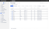 Screenshot of File Manager