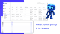 Screenshot of Multiple gateways and Tax compliance