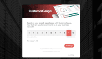 Screenshot of Create and send relational and transactional surveys for customer feedback.