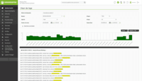 Screenshot of Log visualization