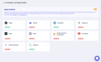 Screenshot of Purchasely supports a wide range of 3rd party integrations