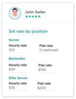 Screenshot of Approve and analyze staff payroll by wages, position and more