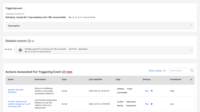 Screenshot of Automated incident remediation