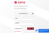 Screenshot of Sana Commerce Cloud uses Google reCAPTCHA to increase the security level of a web store, prevent spam attacks and protect it from bots.