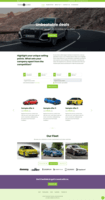 Screenshot of VEVS Car Rental Software - Website Template