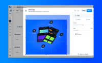 Screenshot of the built-In image editor