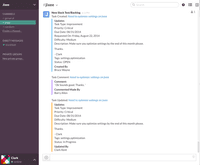 Screenshot of Integrate with tools like Slack