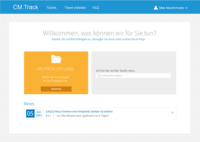 Screenshot of Self-Service-Portal
