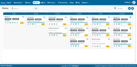 Screenshot of Agile release board