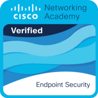 Screenshot of The Fastmetrics team has completed various Cisco Network Academy qualifications