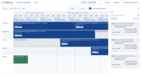 Screenshot of Production Scheduling Tool