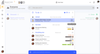 Screenshot of todo.vu’s Kanban-style task management dashboard, where tasks are visually categorised into three workflow states, enabling a flexible, efficient method of organising, managing and collaborating on tasks. Users can track their time directly on any task.