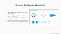Screenshot of Reports, Dashboards, & Analytics