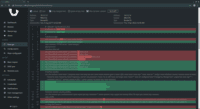 Screenshot of Backups - config diff 1
