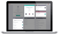 Screenshot of The meeting dashboard to manage all of your Drum Web Meetings.