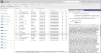 Screenshot of the interface enabling users to analyze, search and review data in place before collection.