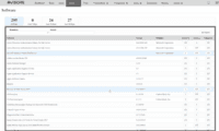 Screenshot of Software Inventory