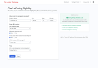 Screenshot of Automatically determine if a loan is eligible for eClose