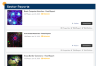 Screenshot of Reports