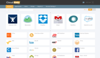 Screenshot of Application Vault. Access all your applications in one place