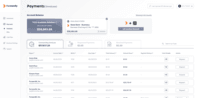 Screenshot of Payments - Invoices