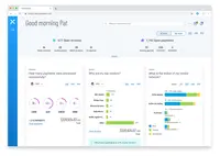 Screenshot of The visibility you need in one place: Get access to a rollup of all essential accounts payable data, including invoices and payments, in one easy-to-use place. Customize reports for your team's unique needs.