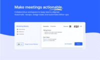 Screenshot of Meetings