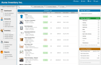 Screenshot of Inventory List