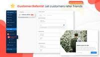 Screenshot of Customer Referral