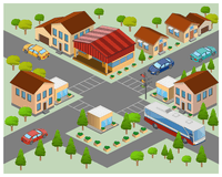 Screenshot of Neighborhood 3D Map