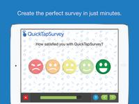 Screenshot of Create a beautiful survey in just minutes